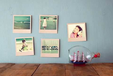 Use your travel collectibles to create an interesting home décor