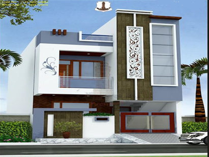 Elevation Designs: Feel the beauty of Normal House Front 