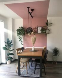 Wall painting dining room