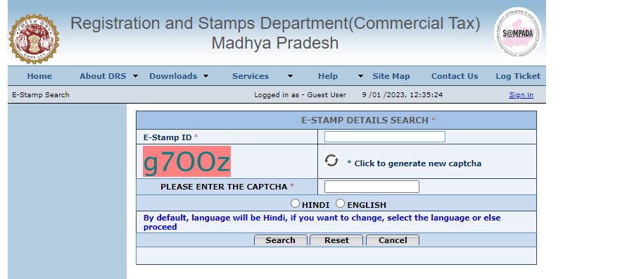 MPIGR Login: Online process to register property in MP