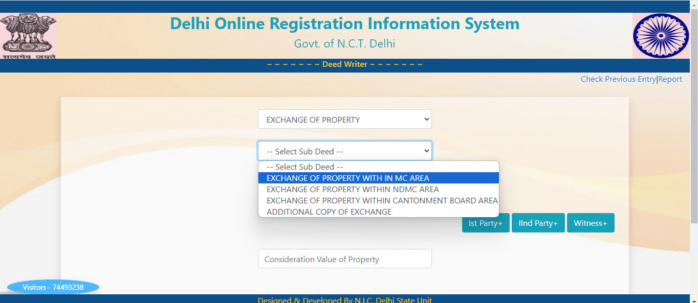 Doris registration