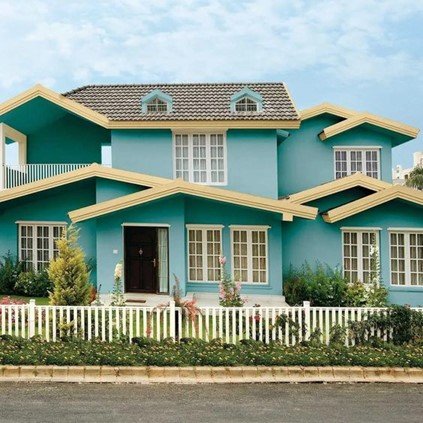 Best colour combination for house exterior: Simple outside colours for Indian houses