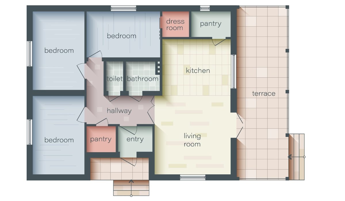 Online Sketch Design For Your Home Extension | Peek Plans -