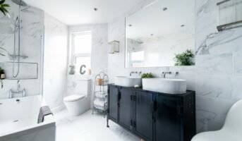 List of bathroom fittings for a functional space