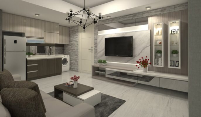 Trending TV showcase designs for your living room