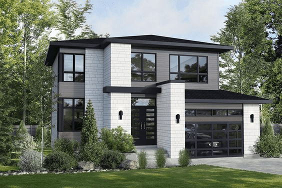 Two storey modern house design ideas you must be aware of 9