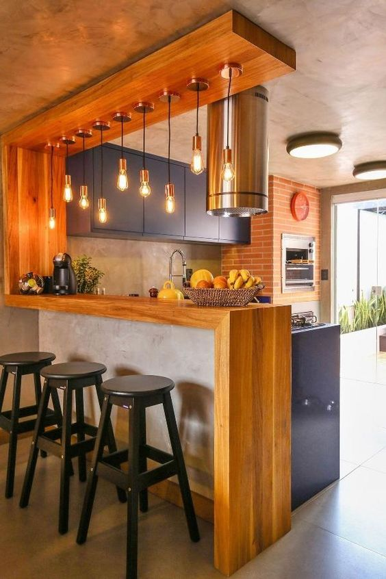 Modern Bar Counter Design For Home