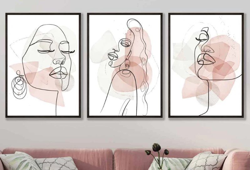 Wall art for living room designs for people who love hosting 7