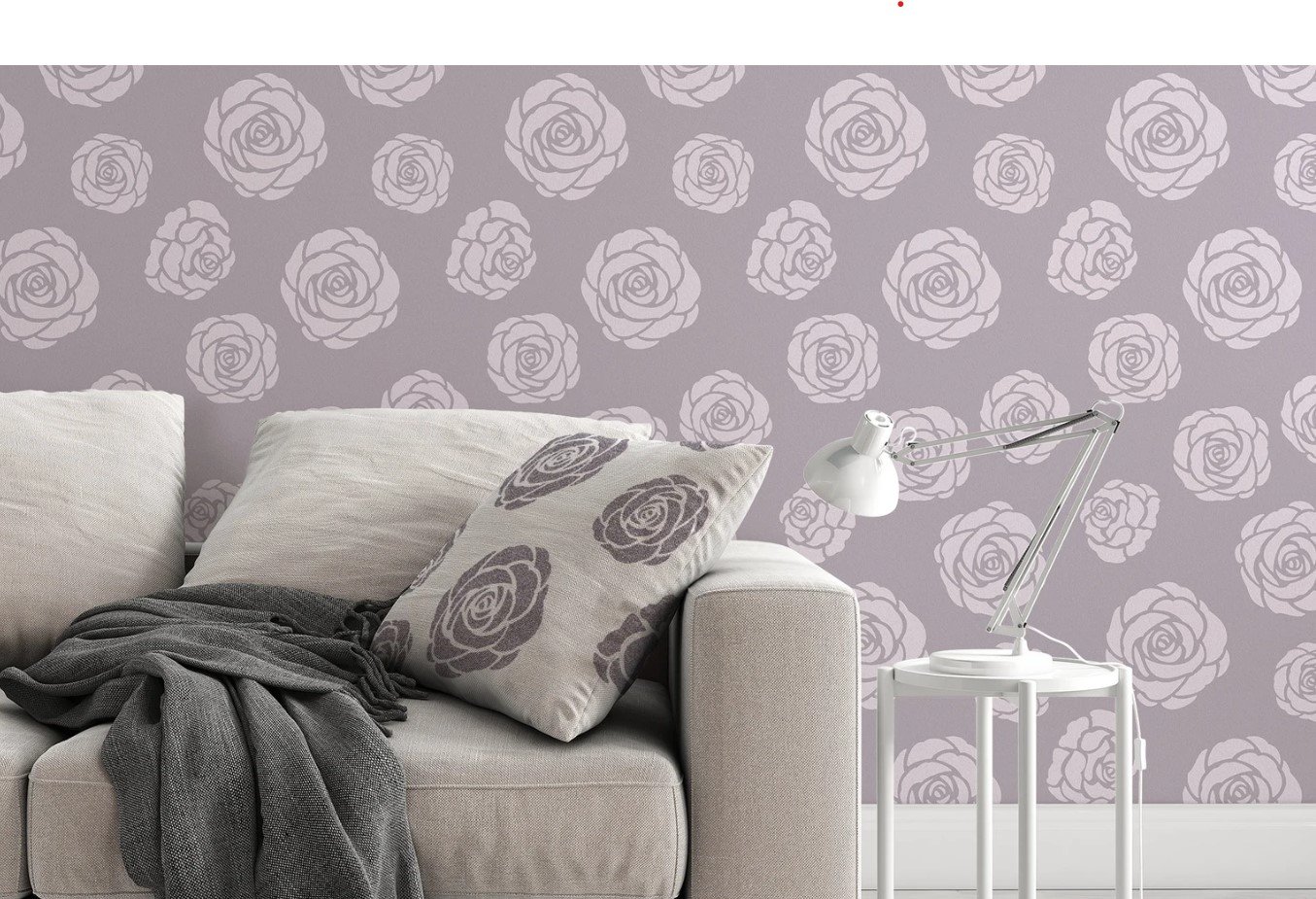 Painting Stencil Small Rose Flower Stencil - Walls Stencils, Plaster  Stencils, Painting Stencils