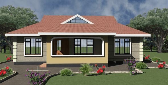 Floor Plan Low Budget Modern 3 Bedroom House Design Viewfloor co