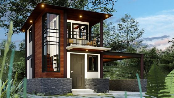Two storey modern house design ideas you must be aware of 4