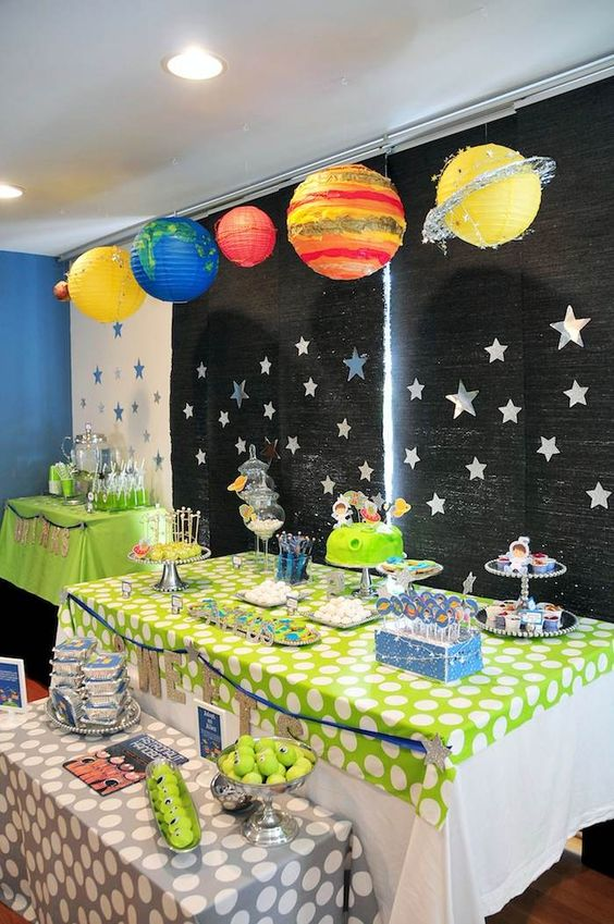 Baby Boy 1st Birthday Decoration Ideas for Boy at Home