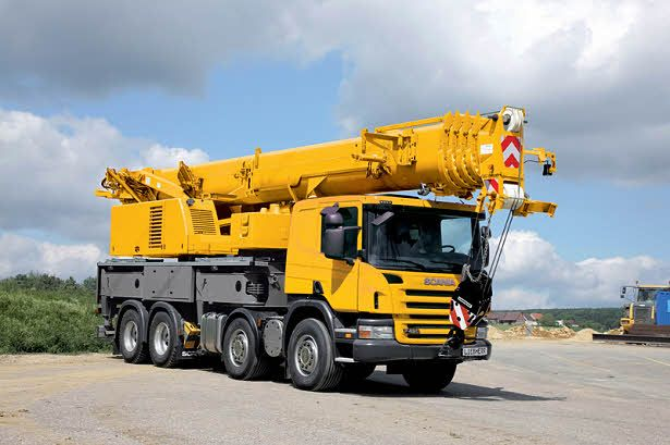 Different types of construction industry cranes 6