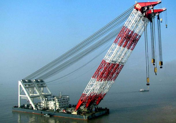Different types of construction industry cranes 7