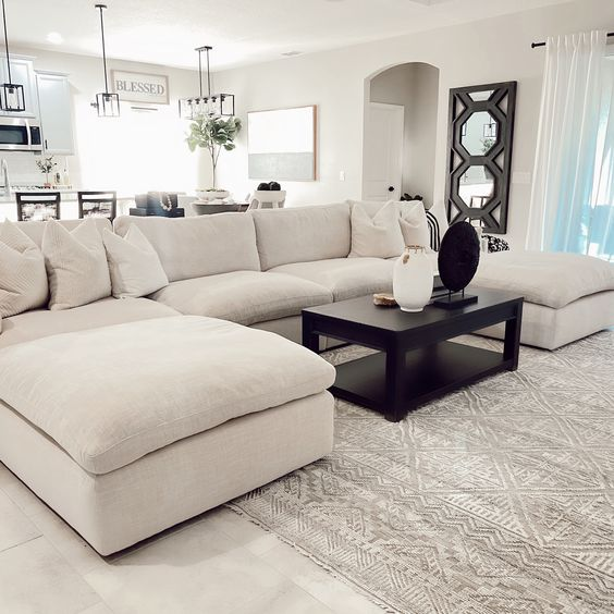 Stylish modern sofa design to complete your living room 6