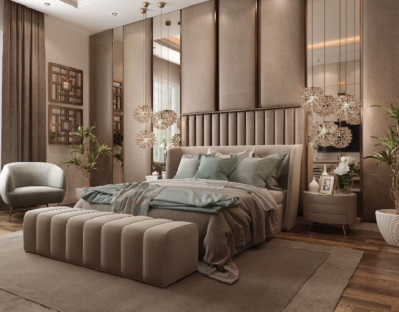 Cool ideas and plans for luxury bedroom interior design 1