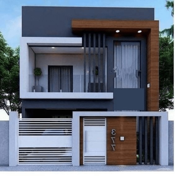 Two storey modern house design ideas you must be aware of 6