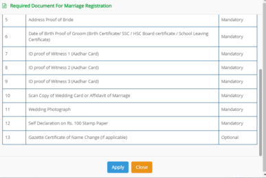 KDMC marriage registration