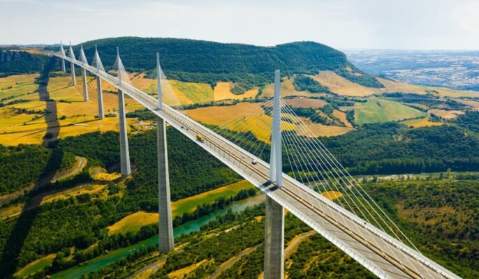 Millau Viaduct: The world’s longest cable-stayed bridge
