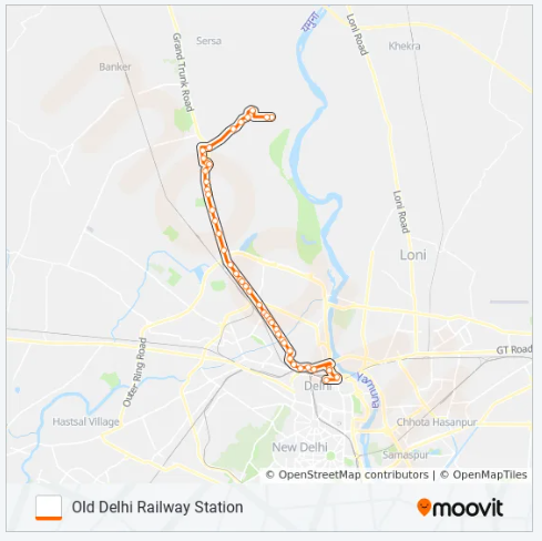 147 bus route Delhi