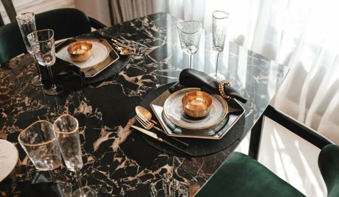 Granite round table deals