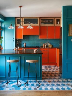 Kitchen colour combination