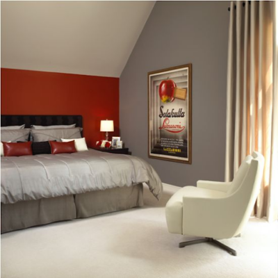 Latest Trends In Two Colour Combination For Bedroom Walls