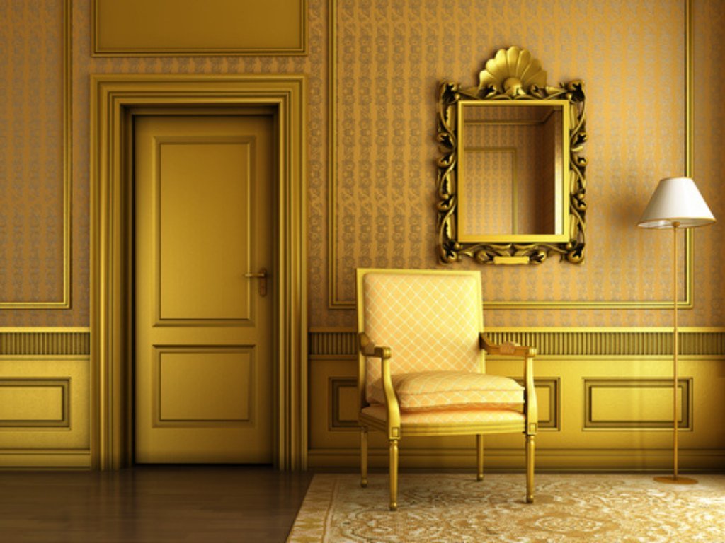 Gold Wallpaper for that Hint of Luxury  Wallsauce EU