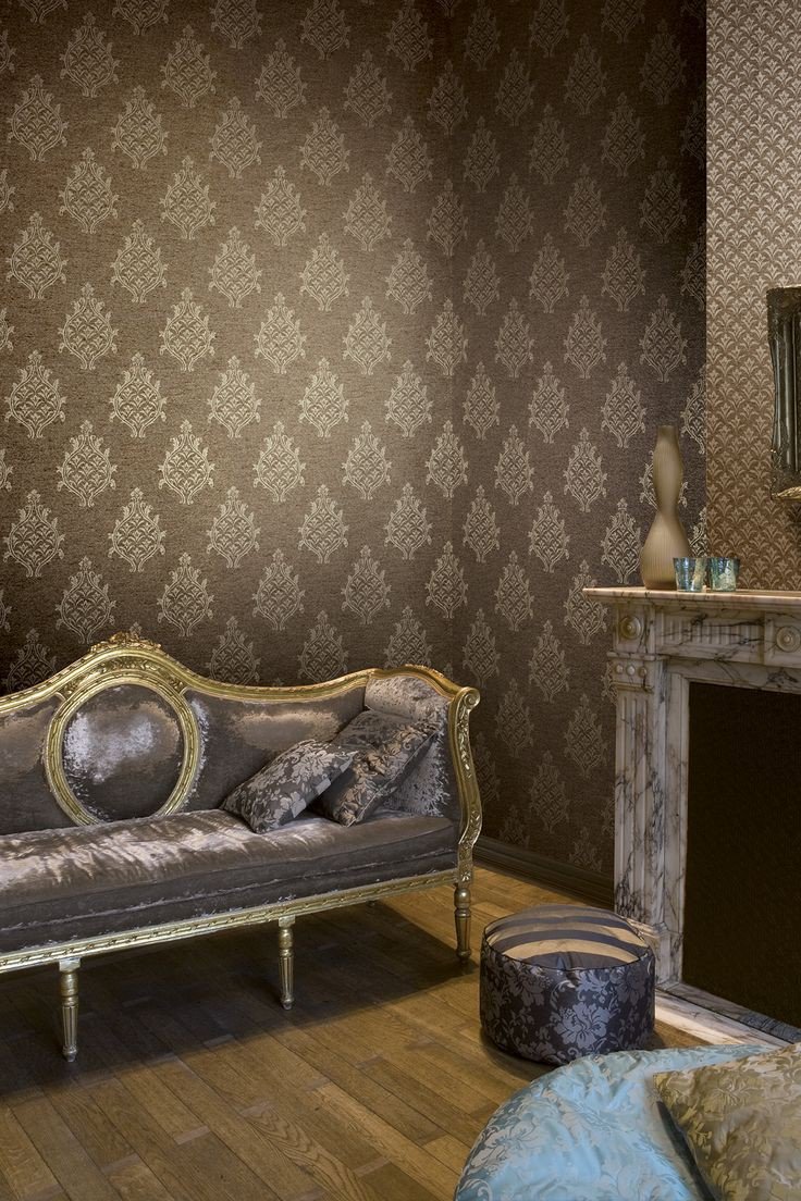 10 Beautiful Gold Wallpaper Ideas For Your Home  Design Cafe