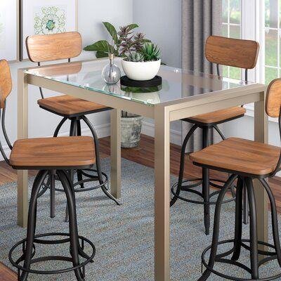 Wooden dining table designs with glass top in India: A list of stunning designs 