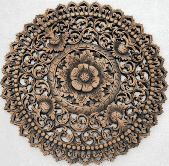 Simple wood carving design ideas for your door