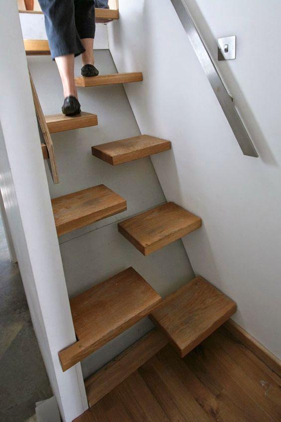 Small Space stairs Design Make your House Look Spacious