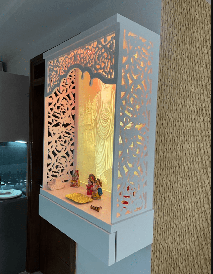 Pooja Room Shelf Design Ideas for 2024