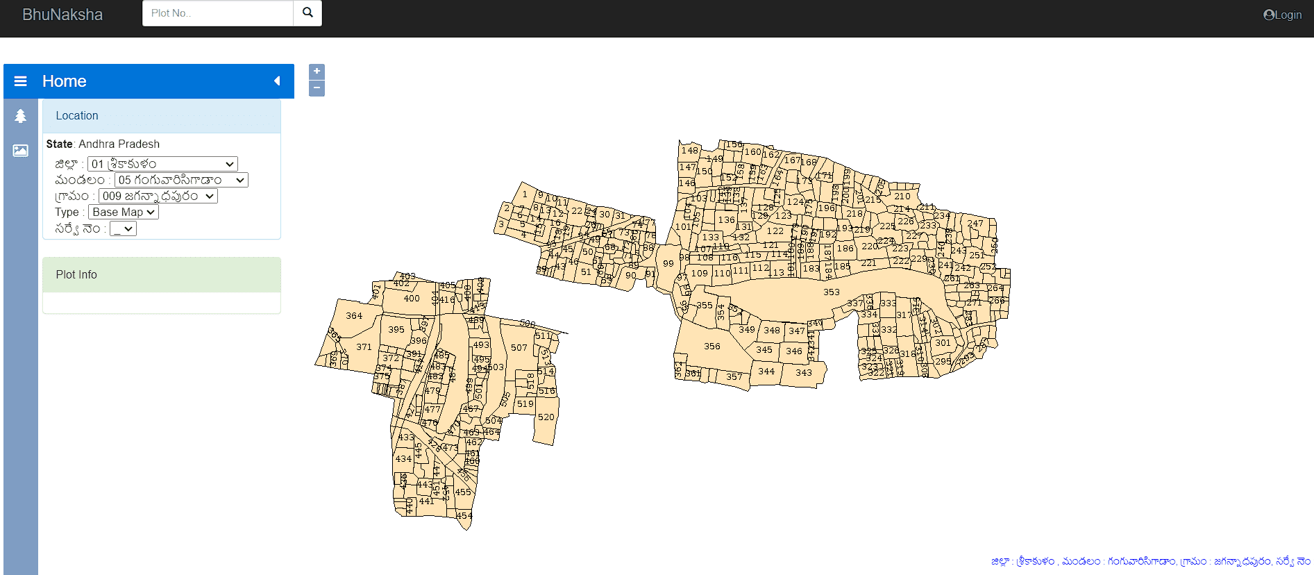AP cadastral maps View and download land maps in Andhra Pradesh online
