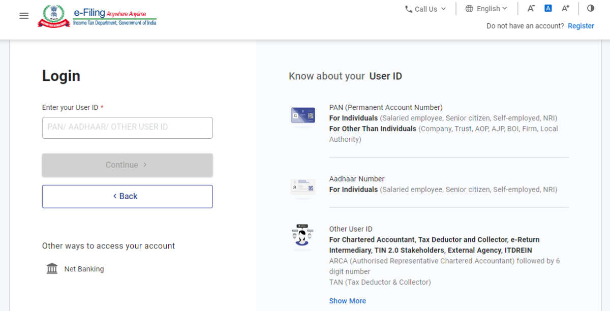 How To File Income Tax Return Online For Salaried Employees 2021 22