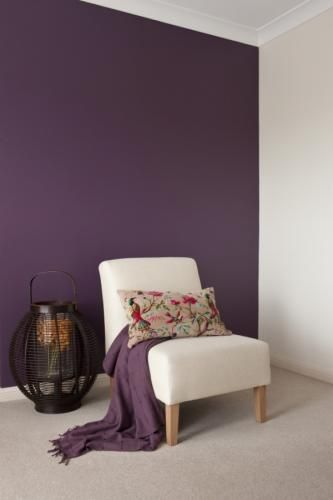 Purple Colour Paint Hues to Brighten up your Interiors