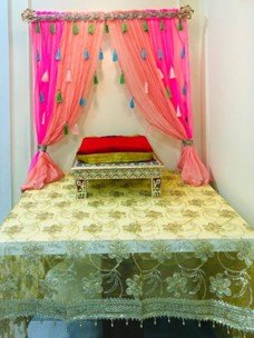 Simple durga puja pandal and home décor ideas