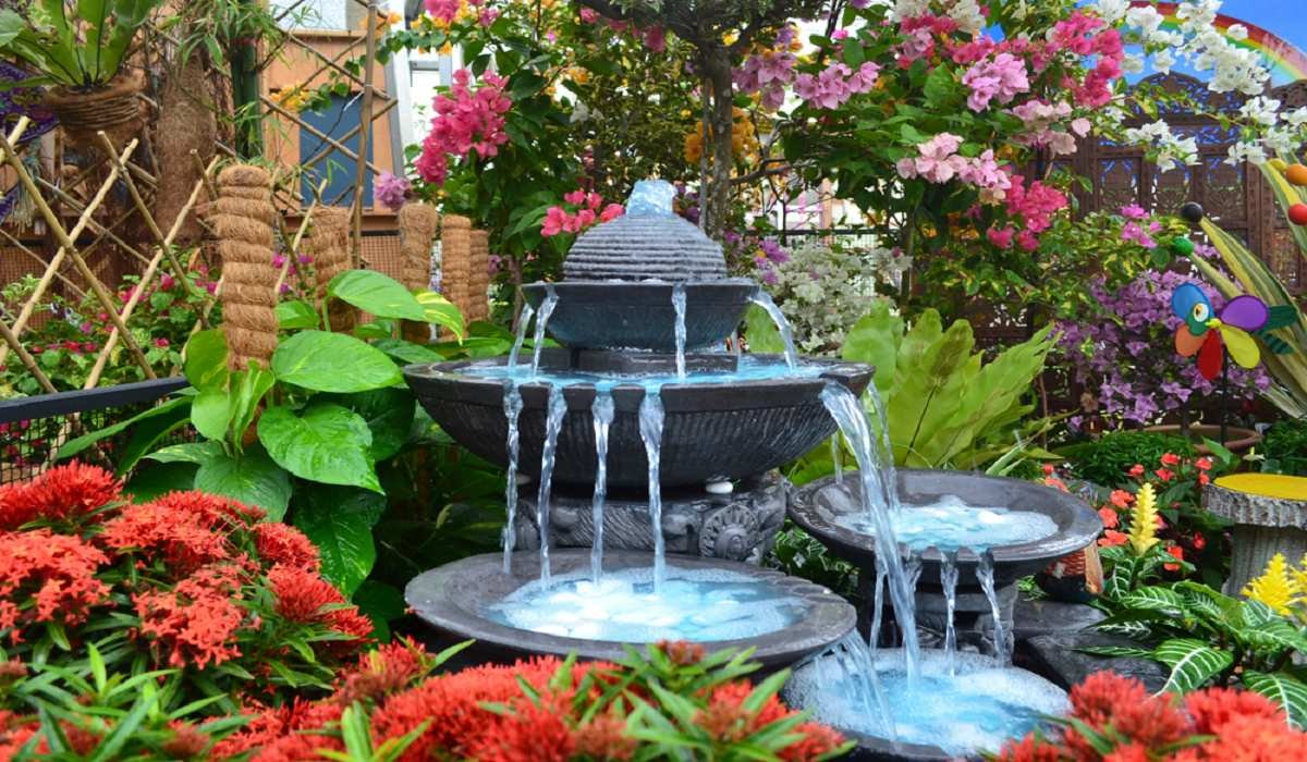2m 3m Mini Home Garden Outdoor Landscape Dancing Water Fountain for  Decoration - China Fountain and Dancing Fountain price