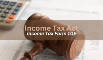 Income tax form 10E: Who has to file it and how?