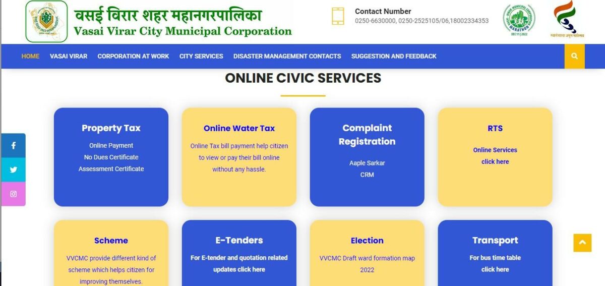 Vasai Virar Gharpatti 2024 All about property tax payment