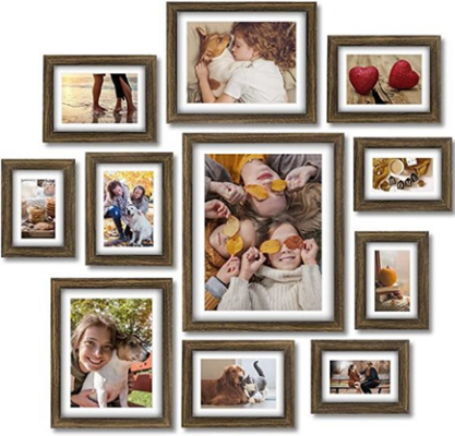 Photo Frame Wall Design Images to Decorate the Walls