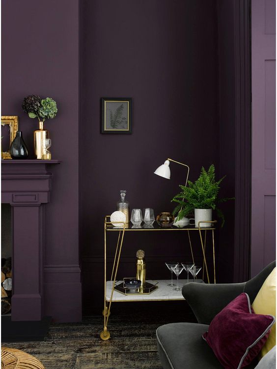 Dark 2024 purple paint