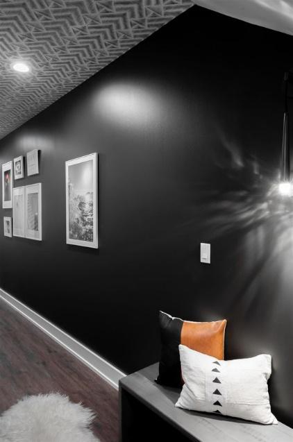Black Wall Design Ideas to Create a Gothic Vibe
