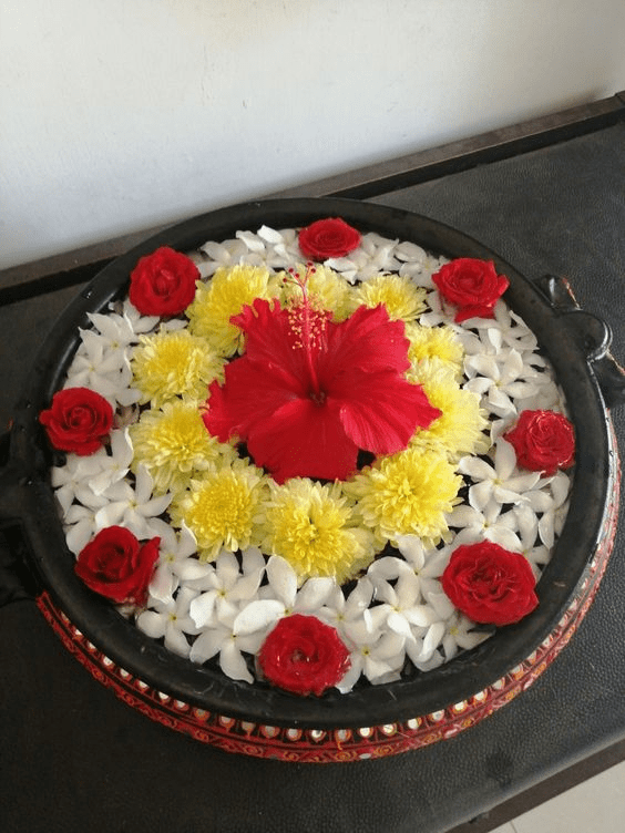 Floating Flower Rangoli Designs Best Flower Site