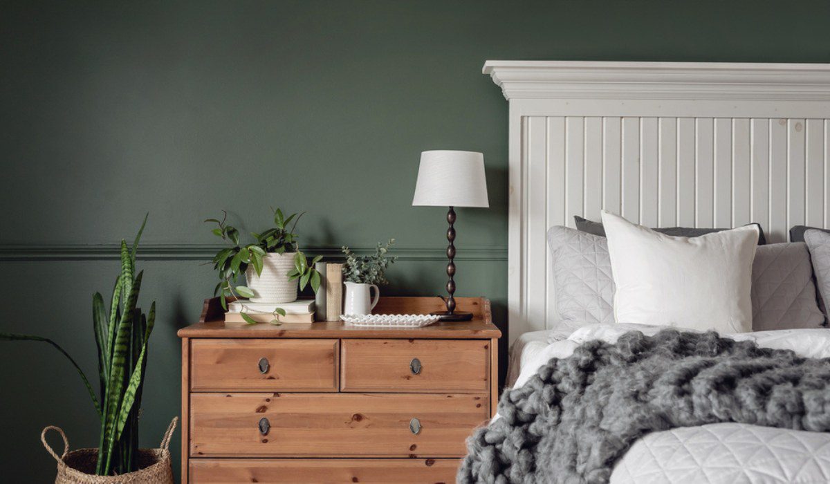 Off white green paint cheap