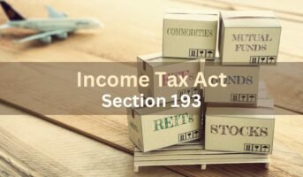 How TDS on securities interest is deducted under Section 193?