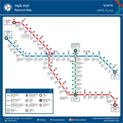 Hyderabad Metro Route Map 2024, Fare, Timings, Latest News