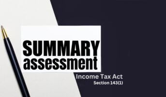 Section 143(1) of Income Tax Act