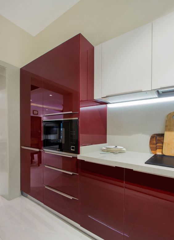 Kitchen Cupboard Colours ideas for your Cooking Area.
