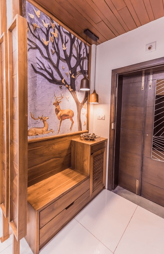 Foyer designs 2024 for indian flats